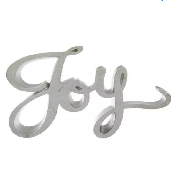 GIVEY Hobby Lobby Glitter Joy Decor NWT - Picture 2 of 4